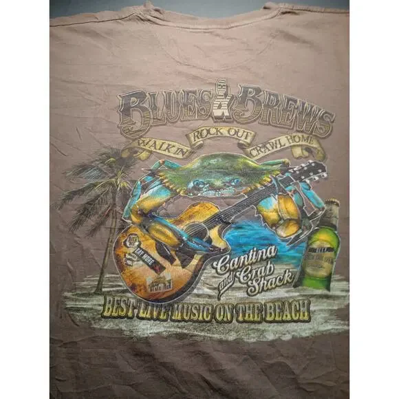 Blues And Brews T Shirt Men's Size XXL - Picture 1 of 7